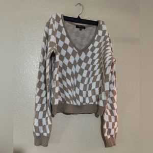 WITTY FOX CROP SWEATER